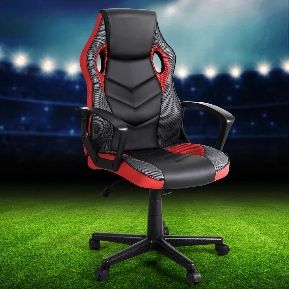 Artiss Gaming Office Chair Computer Chairs Red - Flea Market